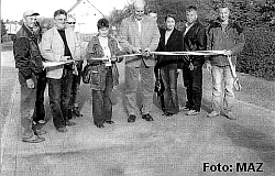 Einweihung Plauer Weg