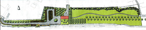 Planung des Bahnhofareals