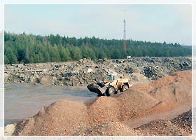 Bauschuttrecycling Wuster Damm